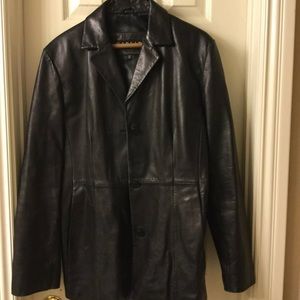 FINAL OFFER B4 GOODWILL Black leather jacket
